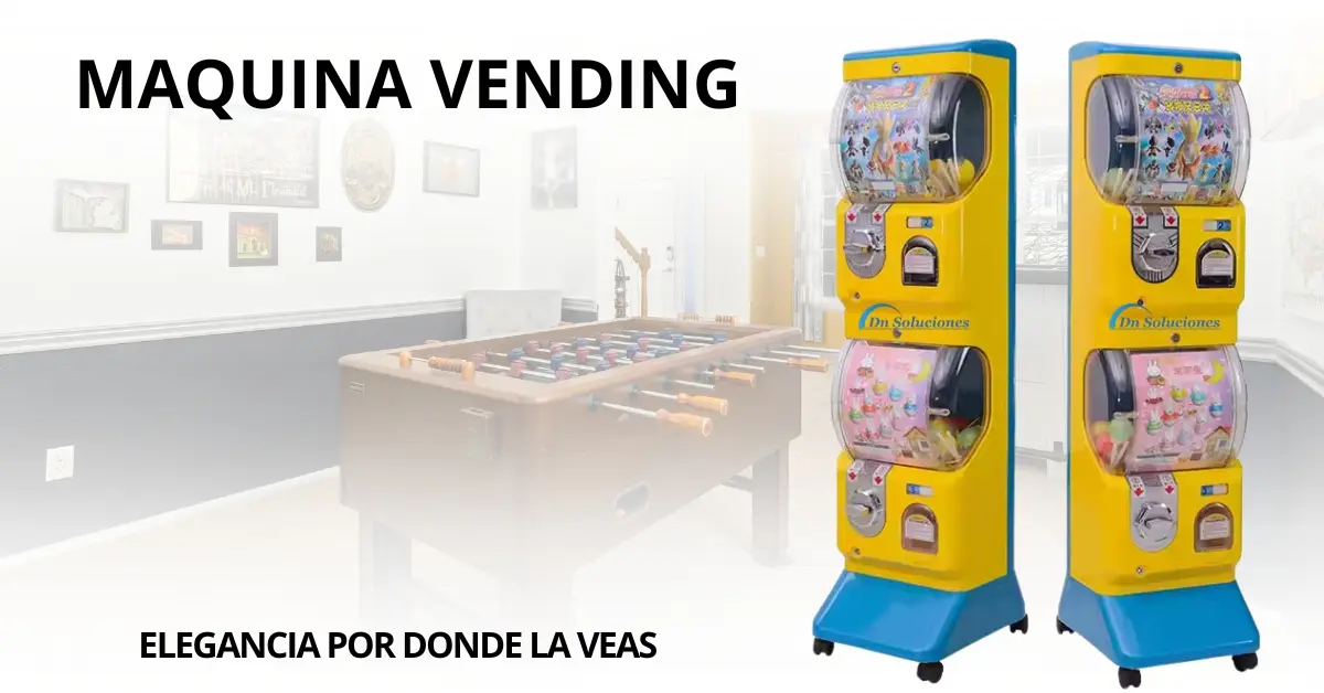 Máquina Expendedora Doble Torre
