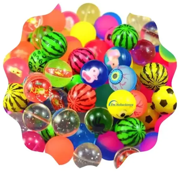 Pelota saltarina 32 mm colores surtidos