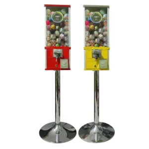 máquina vending roja y amarilla