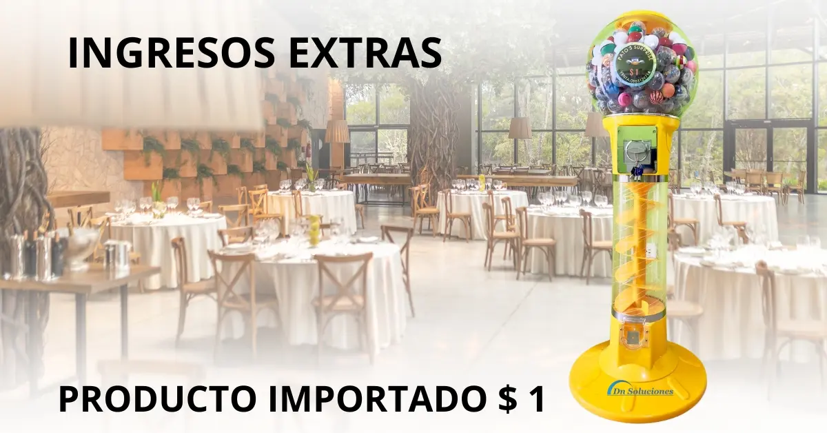 máquina expendedora de cápsulas Quito