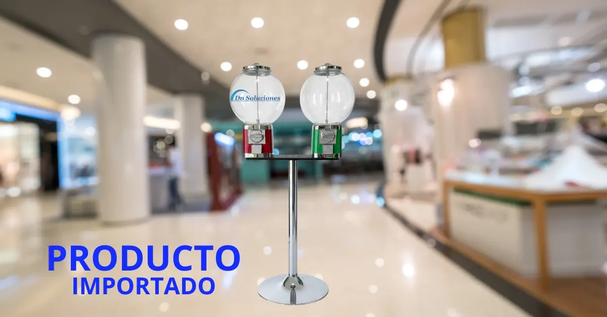 máquina chiclera dos servicios doble bombonera en Ecuador