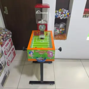 Máquina chiclera mini Futbolera con fichero de 0.25 Dn Soluciones